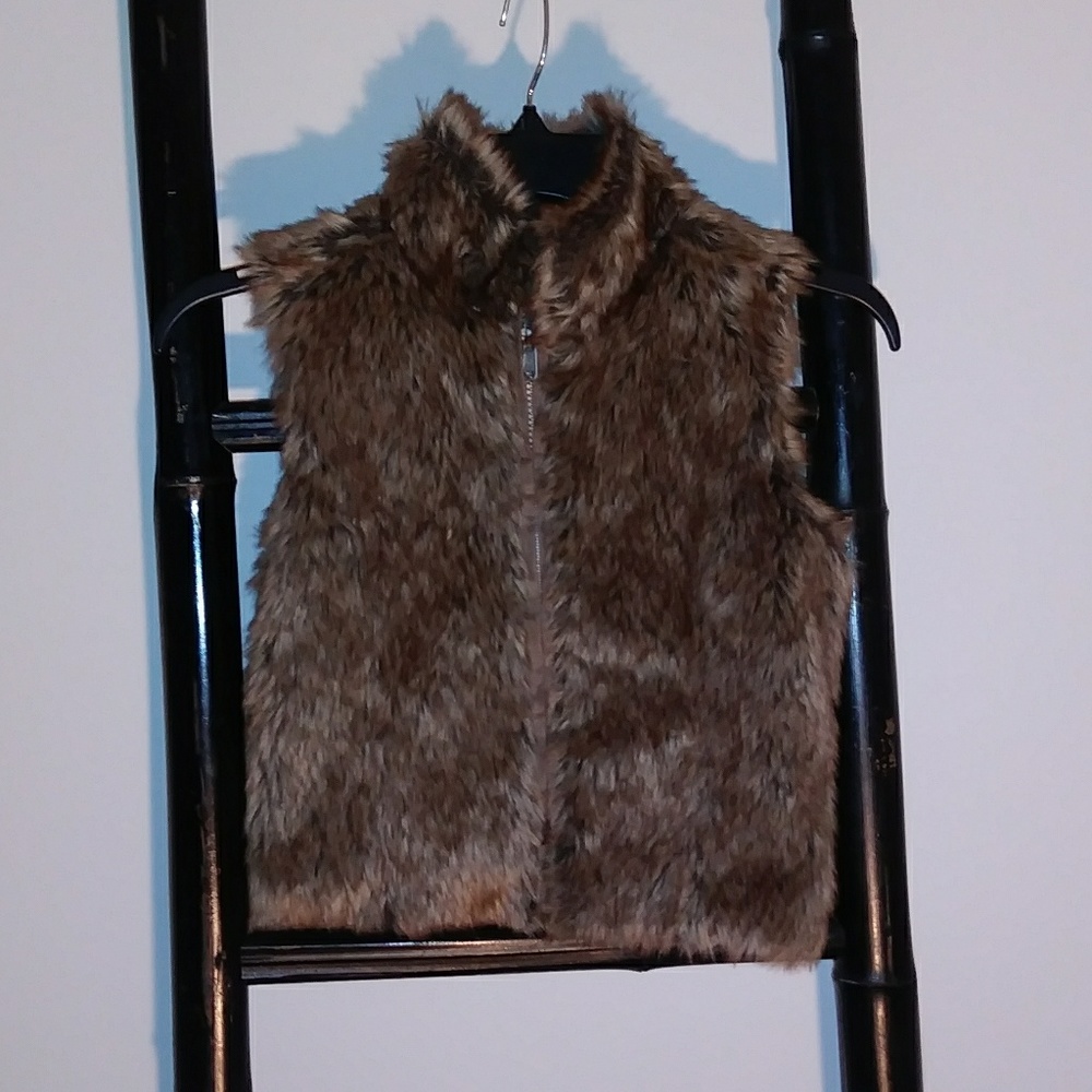 Justice Faux Fur Vest Girl's